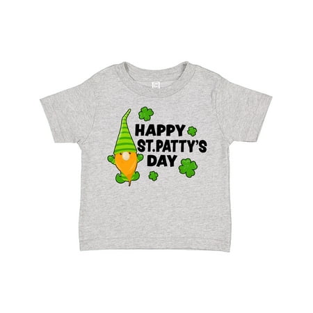 

Inktastic Happy St Pattys Day with Gnome Gift Toddler Boy or Toddler Girl T-Shirt