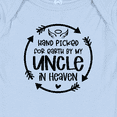 thumbnail image 3 of Inktastic Handpicked for Earth by My Uncle in Heaven Baby Romper Coveralls, 3 of 4