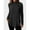 Black, variant on Womens High-Neck Tunic Long Sleeve Shirts, Lightweight Sweaters Asymmetrical Hem Tops, Fall Fashion Tops
