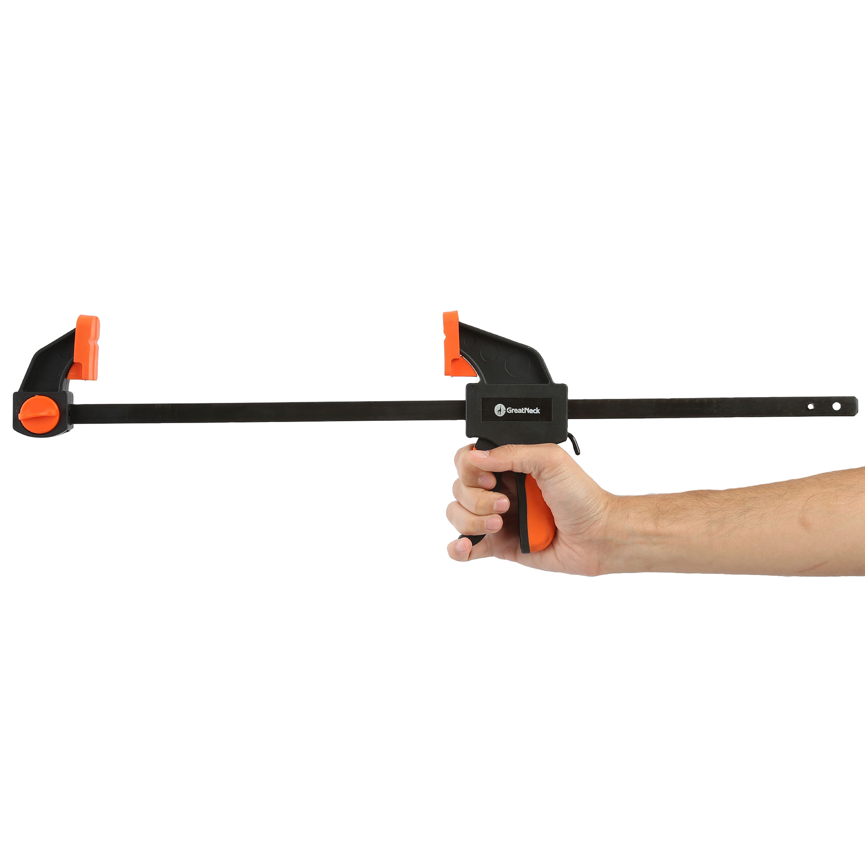 GreatNeck Ratcheting Nylon Bar Clamp & Spreader, 18 inch