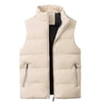 thumbnail image 1 of Chaleco acolchado ligero y plegable para hombre, sin mangas, acolchado, 1 of 5