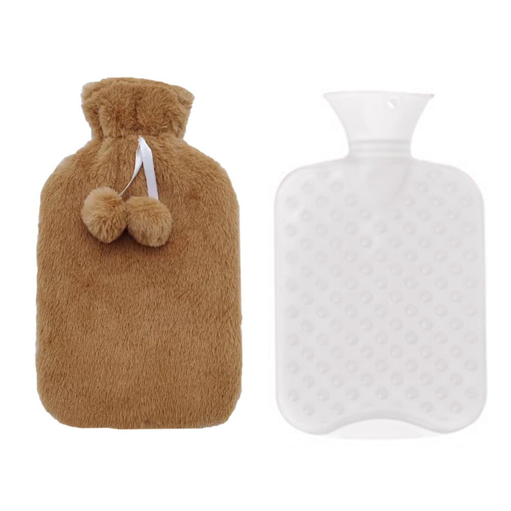 Hot Water Bottle (2 Liter), for Pain Relief, Menstrual Cramps, Neck and  Shoulders, Hot Cold Therapy 