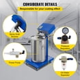 thumbnail image 6 of Dranite 50W 45L High Power Electrostatic Powder Coating Machine System with Spray Gun, 450g/min Fast Coating for Industrial Use - WX-958 Model, 6 of 6