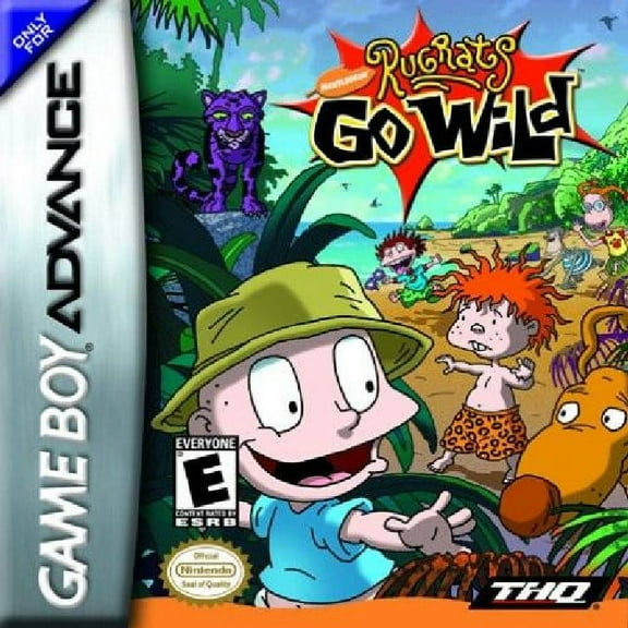Rugrats Go Wild (Nintendo Game BoyAdvance, 2003) Nickelodeon Game