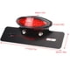 thumbnail image 1 of Luz Led Ovalada Retro Para Motocicleta, Luz Trasera De Freno, Lámpara De Placa De Matrícula, Compatible Con Cubierta Roja, 1 of 7