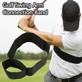 thumbnail image 2 of Golf Swing Arm Connection Band, 32x3.2in Elastic Nylon Training Aid for Posture Correction and Swing Accuracy, Golf Equipment for Beginners (K), 2 of 8