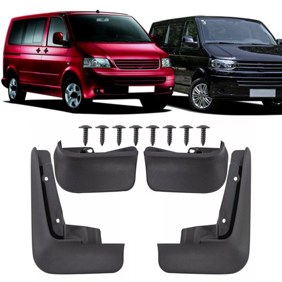 Four Piece Mud Flaps Set for Multivan For Carvelle For TRANSPORTER For T6
