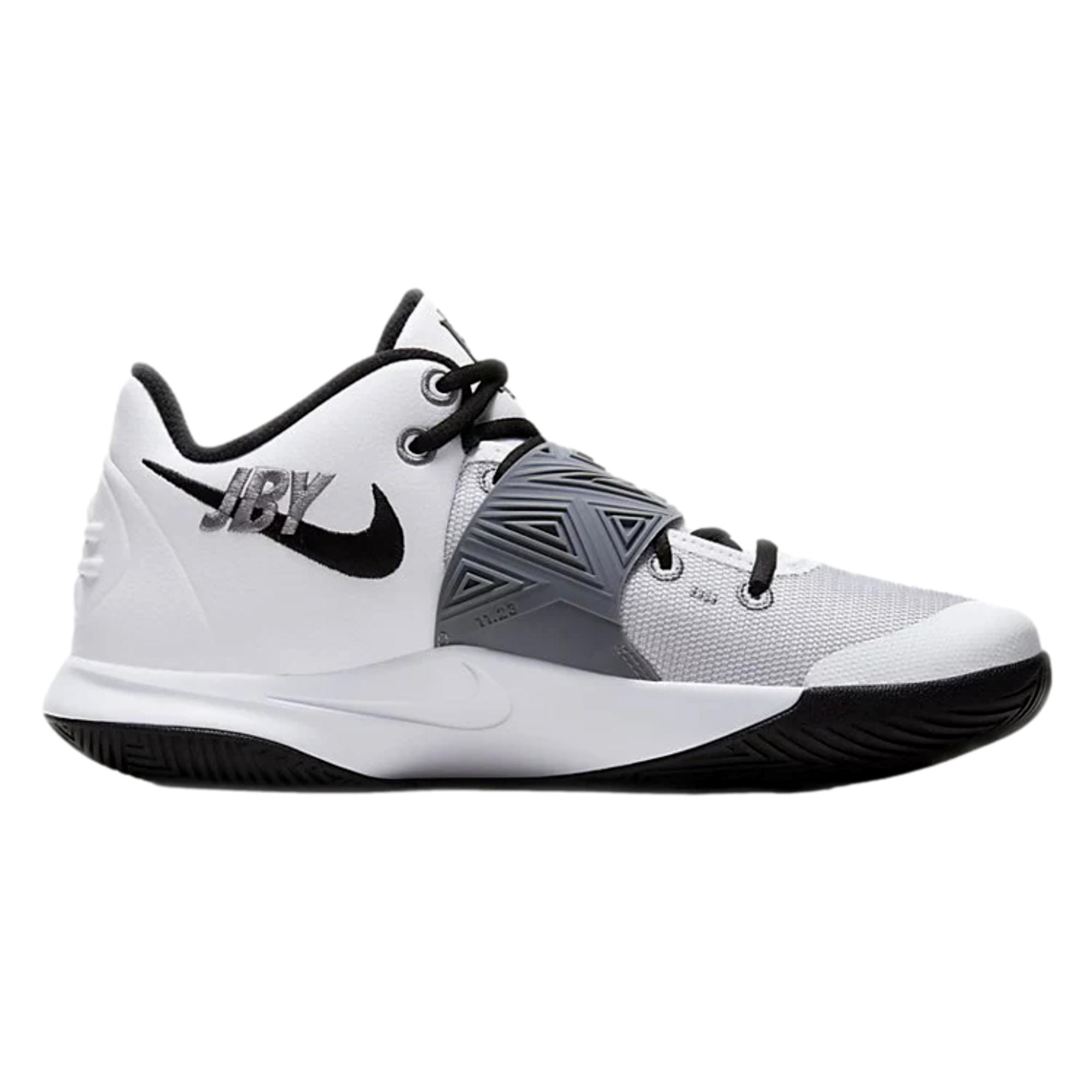 Nike Kyrie Flytrap III White / Black - Cool Grey  BQ3060-103 Men's Size 15