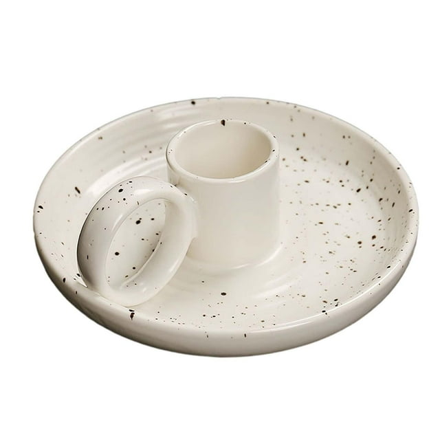 yuksok Desktop Incense Holder Gift Tea Table Sage Holder for Bedroom Office Desktop Gray White