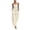 White, variant on Sheghy Short Sets for Women 100%Cotton Women Solid Linen Set Sleeveless Button Cami Top & Side Detail Wide Leg Pants 2 Piece Vacation Outfit