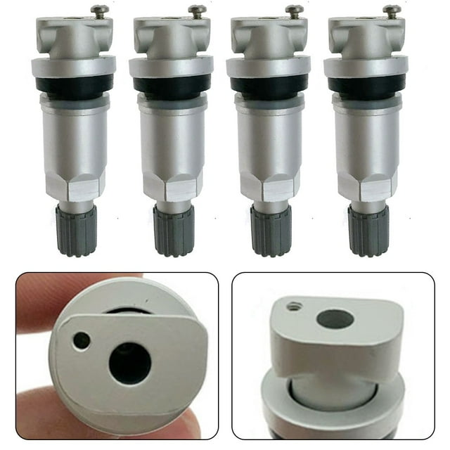 4 Pcs Capteur de Pression des Pneus de Voiture Tige de Valve TPMS Réparation pour Jeep pour Dodge pour Chrysler Système de Surveillance de Pression des Pneus de Voiture
