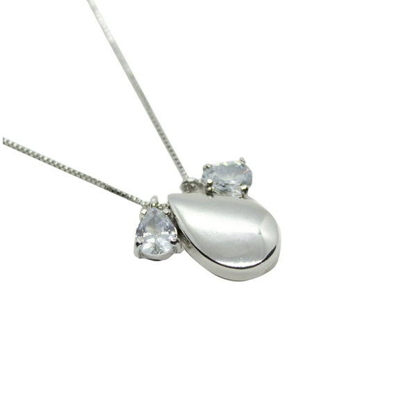 CADENA DE GOTA DE AGUA AURELA GOTA PLATA