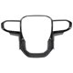 thumbnail image 1 of Cubiertas de volante Unique Bargains para Chevrolet Colorado y GMC Canyon 2023-2024, pegatina decorativa del panel del volante ABS de patrón de fibra de carbono negra, 1 of 1
