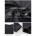 thumbnail image 4 of RICHCOIN T Shirts for Men Short Sleeve Crewneck Casual Top Vintage Washed Basic Loose Tees, 4 of 7