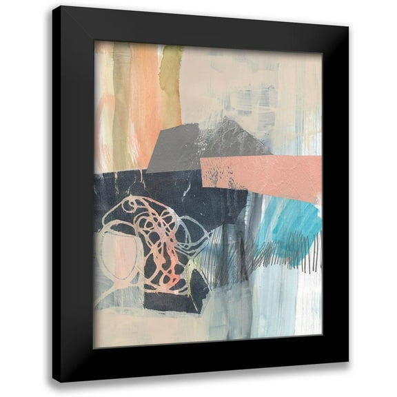 Goldberger, Jennifer 12x14 Black Modern Framed Museum Art Print Titled - Reductive II