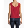 thumbnail image 2 of Nicole Miller Women's Red Deli Bag Tank, Small, 2 of 3