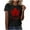 Black, variant on OGLCCG Canada Maple Flag Womens T Shirts Graphic Printed Short Sleeve Crewneck Tops Loose Fit Lightweight Summer Casual Pullover for Women