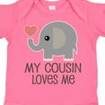 thumbnail image 4 of Inktastic My Cousin Loves Me Boys or Girls Baby Bodysuit, 4 of 5