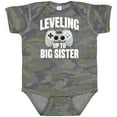 thumbnail image 3 of Inktastic Leveling Up to Big Sister Girls Baby Bodysuit, 3 of 5