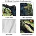 thumbnail image 4 of luoweisi Men's Beach Shorts Quick Dry Swim Trunks with Mesh Lining Crocodile L, 4 of 5
