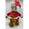thumbnail image 2 of Santa Scooby-Doo Christmas Side Stepper Singing Jingle Bells Plush New with Tag, 2 of 3