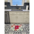 thumbnail image 2 of Cockatiel Love Machine Washable Memory Foam Mat Red, 2 of 4