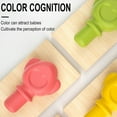 thumbnail image 4 of Hedgehog Plug-in Puzzle Toy for Babies, Colorful Spike Sorting Game for Fine Motor Skills & Math Learning, BPA-Free ABS Material with Storage Base (23cm Size), 4 of 9
