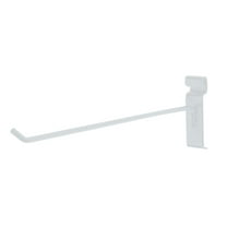 12 inch White Peg Hook for Wire Grid (Grid Wall) - Pack of 50