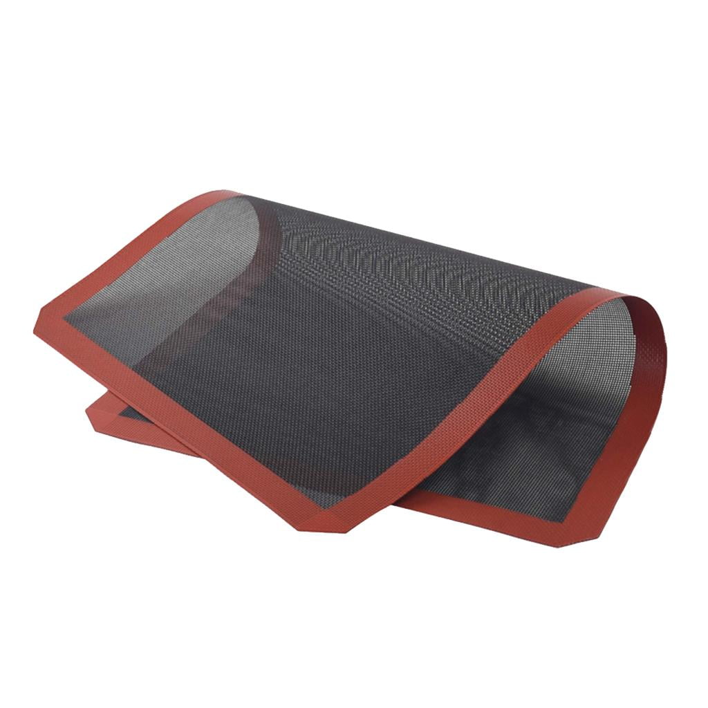 Silic Baking Mats Non Sheet Mat Large Professional Grade Liner Sheets Kitchen Bakeware Tools, Perforated Steaming Mesh Pad
