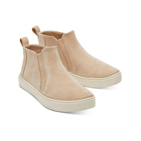 

Toms Womens Bryce Suede Slip On High-Top Sneakers