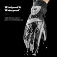 thumbnail image 3 of Guantes de esquí Irfora Hombres Mujeres Invierno Guantes cálidos Guantes de pantalla táctil Antideslizante A prueba de viento Impermeable Guantes de esquí térmicos para correr al aire libre Irfora Guantes de esquí, 3 of 5