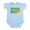 Sky Blue, variant on CafePress - Michigan Northern Upper Peninsula Infant Bodysuit - Baby Light Bodysuit, Size Newborn - 24 Months