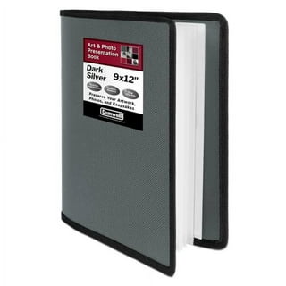 Dunwell Binder with Plastic Sleeves 48-Pocket - Presentation Book 8.5x11  (Aqua) Displays 96 Pages, Portfolio Folder with 8.5 x 11 Sheet Protectors