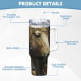 thumbnail image 5 of Sikiie Palatial Gold Pattern Horse Insulated Stainless Water Bottle Lid Travel Mug Cup Insulated Tumblers Cup 40oz Ice Bully With Handle, 5 of 8