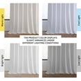 thumbnail image 2 of HPD Half Price Drapes Basic Deluxe Velvet Room Darkening Curtains with Rod Pocket - 2 Panels Set - Window Curtains for Living Room & Curtains for Bedroom, 50W X 108L, White, 2 of 12