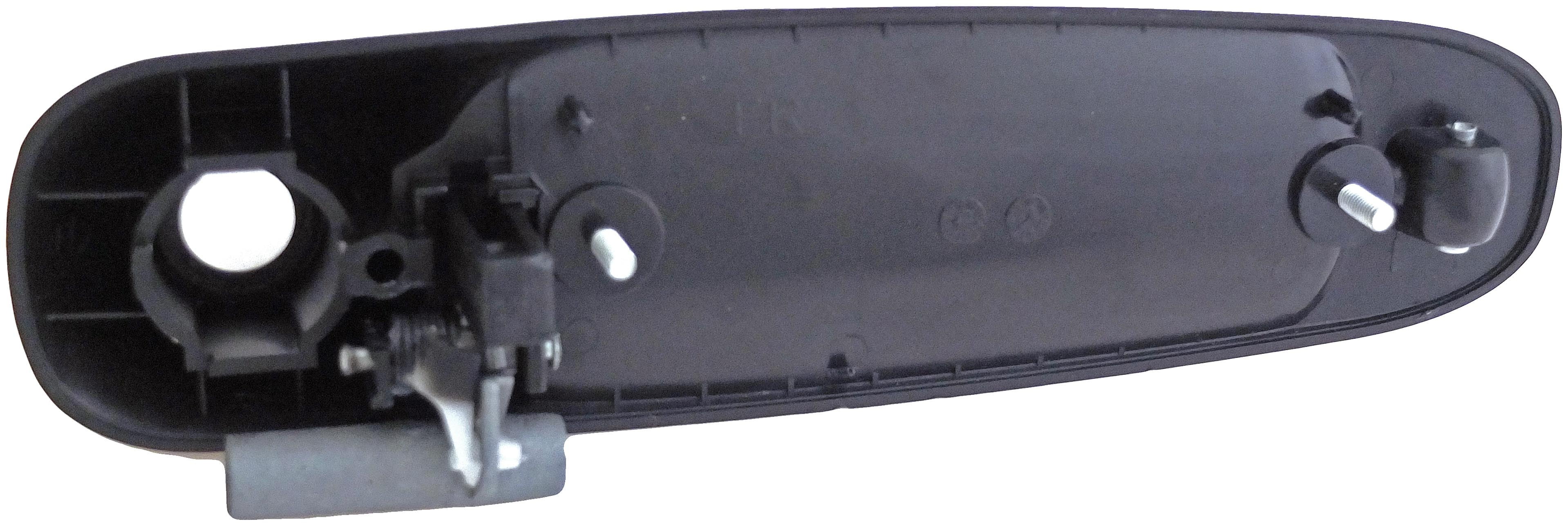 Dorman 93565 Front Passenger Side Exterior Door Handle for Specific Jeep Models, Smooth Black