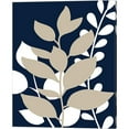 thumbnail image 3 of Great Art Now Navy Foliage by Tamara Robinson 3 Piece Canvas Art Set Each 12"W x 15"H, 3 of 4
