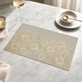 thumbnail image 4 of SLYNSHome Hot Place Mat, Waterproof Heat-Proof Western Food Insulation Pad,Gold Easy-to-Clean Tea Decoration Mat for Home Dining and Kitchen Table, 4 of 6