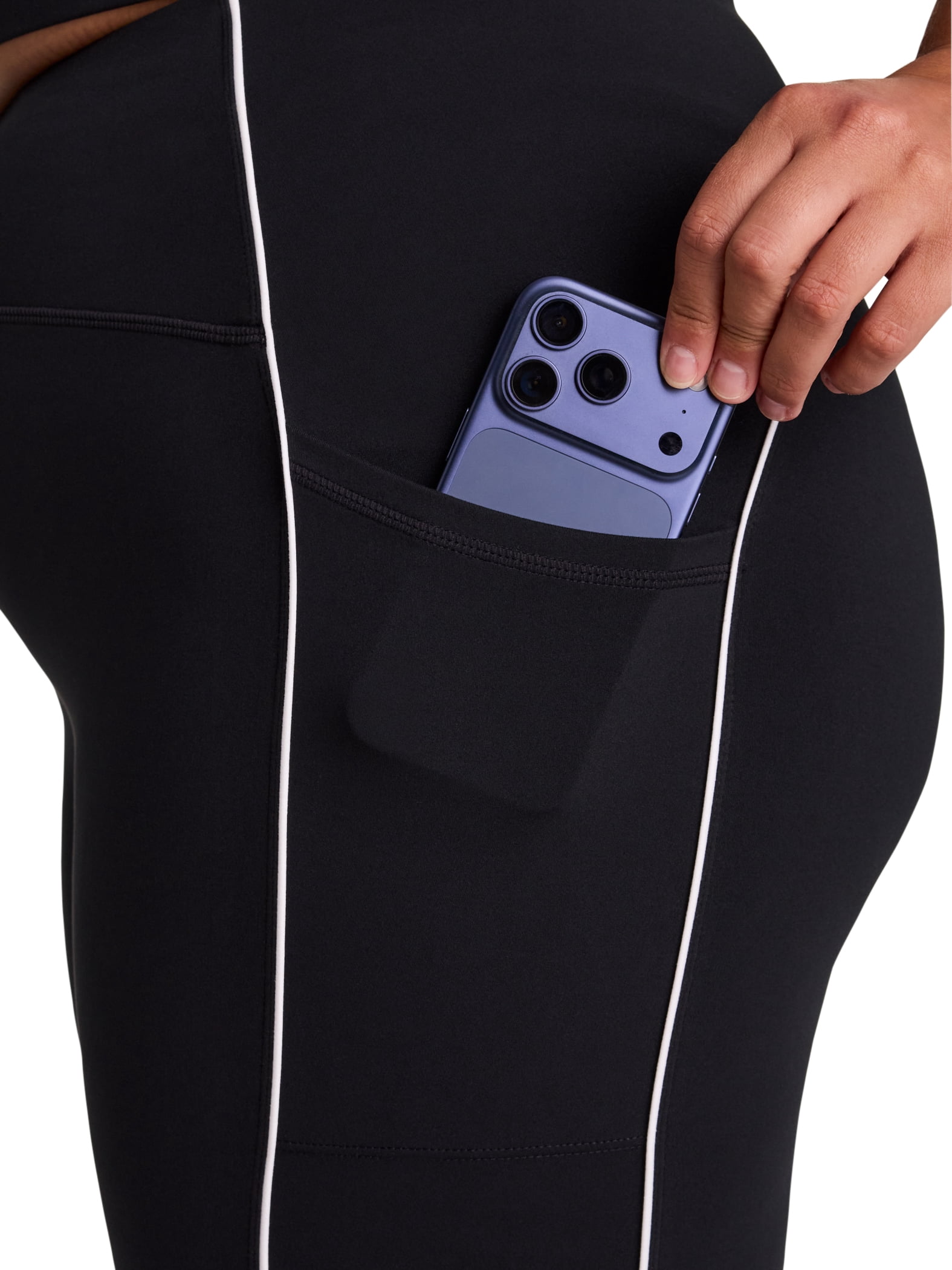 Reebok Women's and Women's Plus Team Player High Rise Capri Legging, Sizes XS-4X