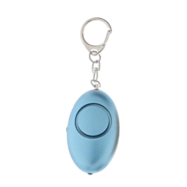 personal Seguridad Dispositivo de protección personal para mujeres Hombres Emergencia LED Azul Sunnimix Llavero de alarma personal