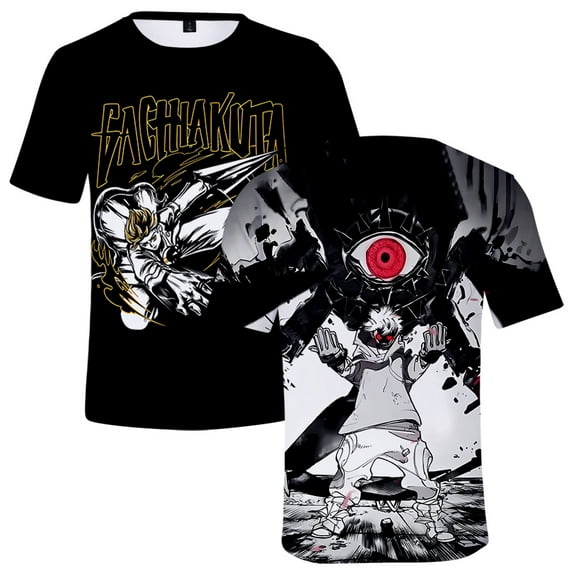 Gachiakuta Anime Manga T-shirt Crewneck Short Sleeve Tee Women Men Streetwear Harajuku Tops