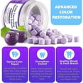 thumbnail image 2 of Toothpaste Tablet, Chewable Toothpaste Tablets, Color Correcting Toothpaste Tablets,Flouride Free Toothpaste with 5%Nano Hydroxyapatite,Teeth Whitenin, 2 of 5