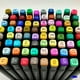 thumbnail image 3 of Marcadores Doble Punta Plumones Punta Pincel Kit 80 Colores, 3 of 7