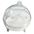 thumbnail image 5 of Clear Hamster Sand Bath Sturdily Clear Sand Bath Container for Companionship of Hamster Hedgehogs Multiple Functional, 5 of 9