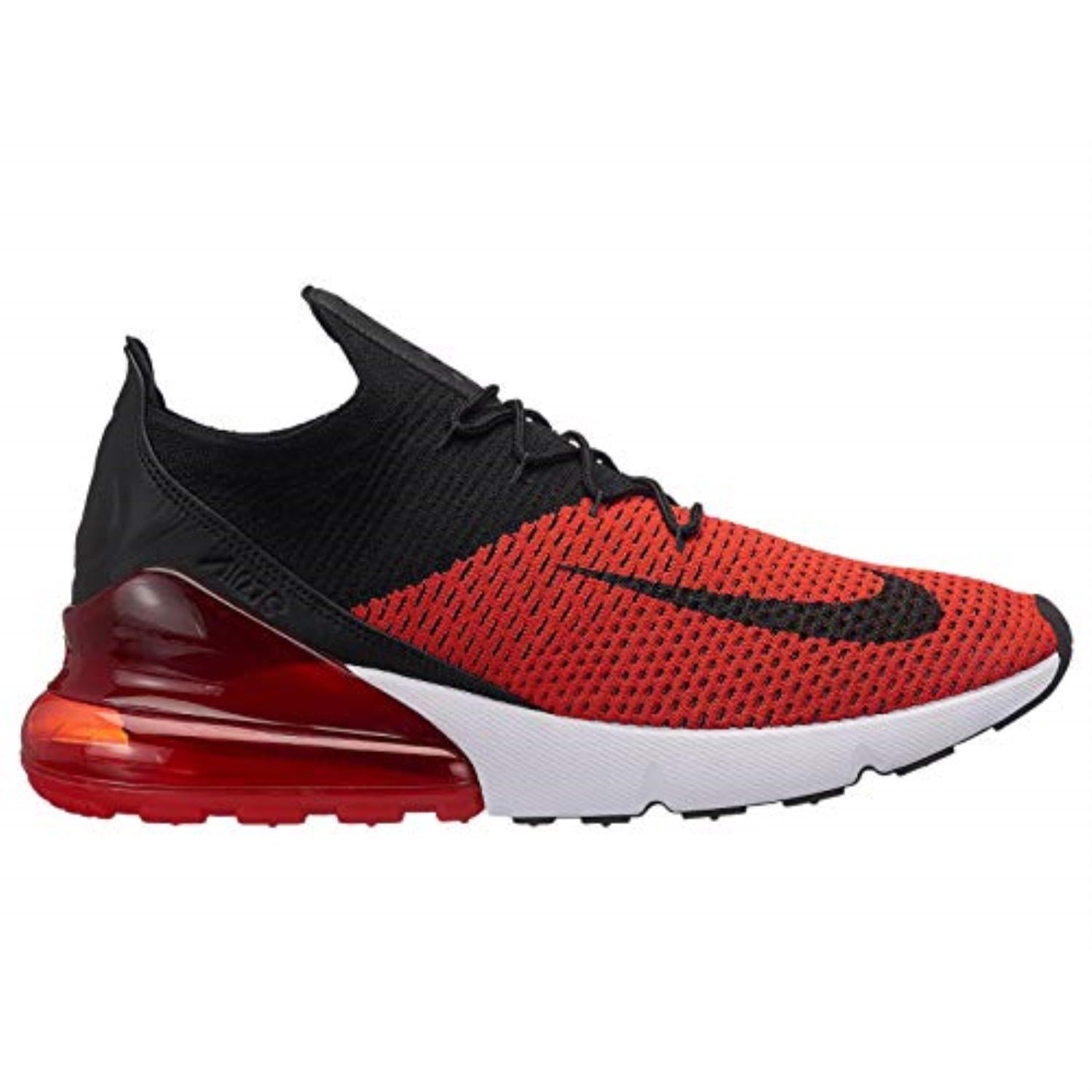 Nike Air Max 270 Flyknit - Men's Chili Red/Black/Challenge Red/White ...