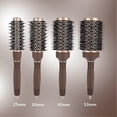 thumbnail image 4 of Cepillo de pelo de cerámica redondo de 32 mm, antiestático, iónico, para secado y peinado profesional., 4 of 5