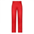 thumbnail image 4 of Mens Golf Pants Stretch Relaxed Fit Personalized Pants Pocket Button Suit Pants Leggings Casual Pants, 4 of 6