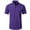 Deep Purple, variant on Short Sleeve Dress Shirts for Mens Summer Stretch Button Shirt Men's Non-iron Anti-Wrinkle Business Blouses Tops Size 38-46
