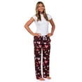 thumbnail image 2 of Alice In Wonderland Pjs Womens Queen Of Hearts All Over Print Pajama Pants, 2 of 5