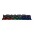 thumbnail image 2 of Teclado y Mouse Alámbricos ADA Gamer Profesional Retroilumin Usb Negro, 2 of 4